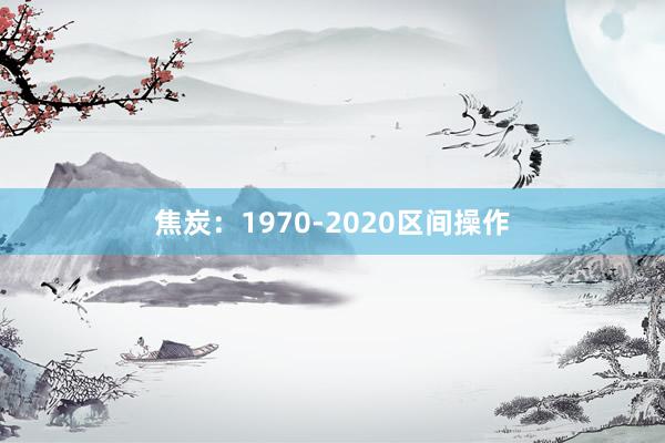 焦炭：1970-2020区间操作